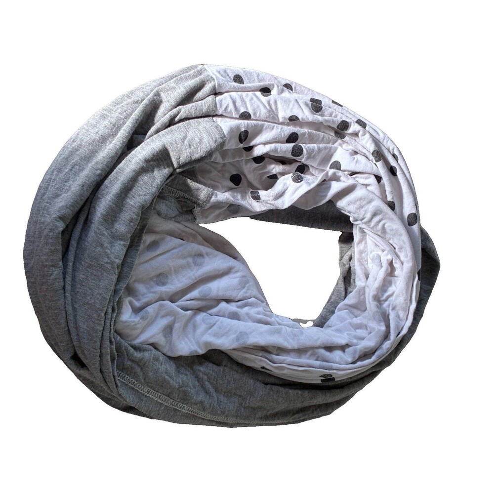 itzy ritzy Nursing Cover Scarf Loop Style Soft Stretchy Polka dots